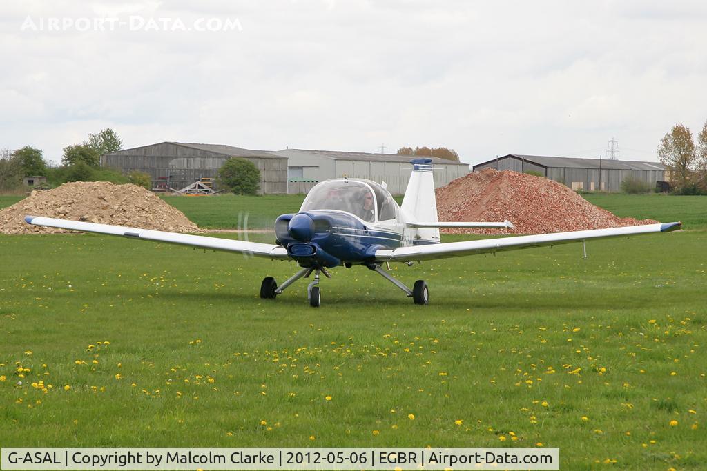 G-ASAL, 1973 Scottish Aviation Bulldog Series 120 Model 124 C/N BH120/239, Scottish Aviation Bulldog T.1 at Breighton Airfield's 2012 May-hem Fly-In.