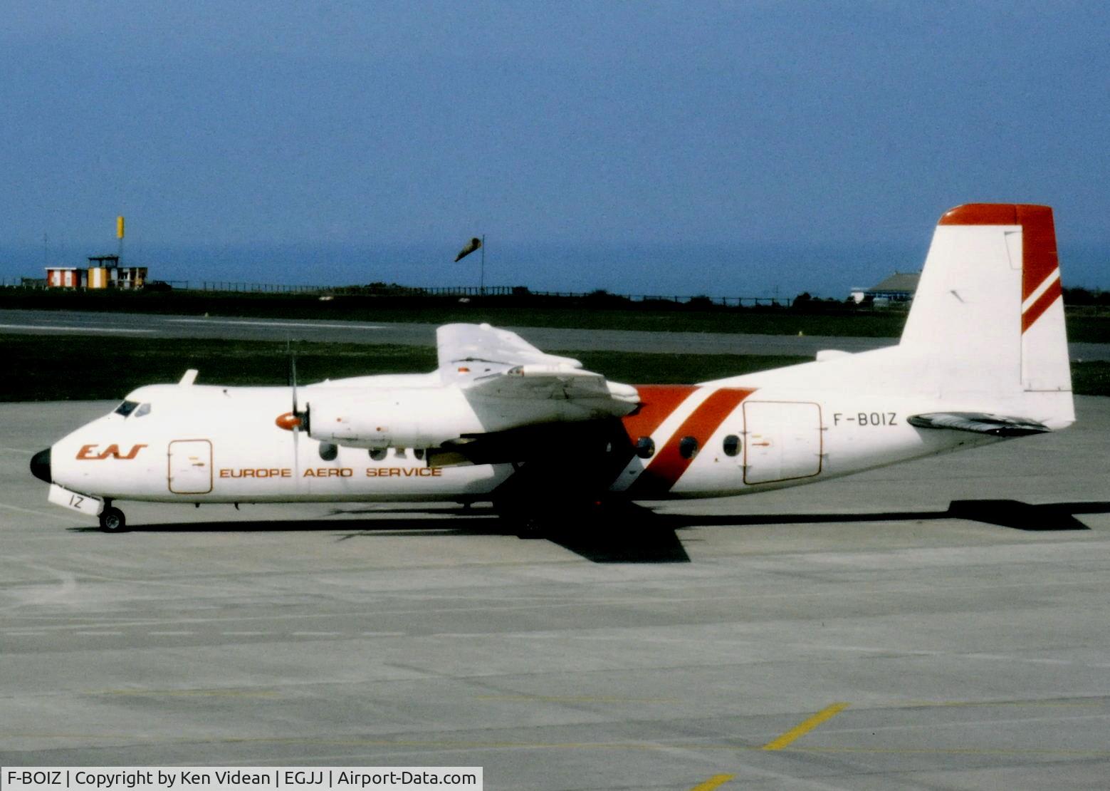 F-BOIZ, 1964 Handley Page HPR-7 Herald 210 C/N 188, Photographed in the 1970's.