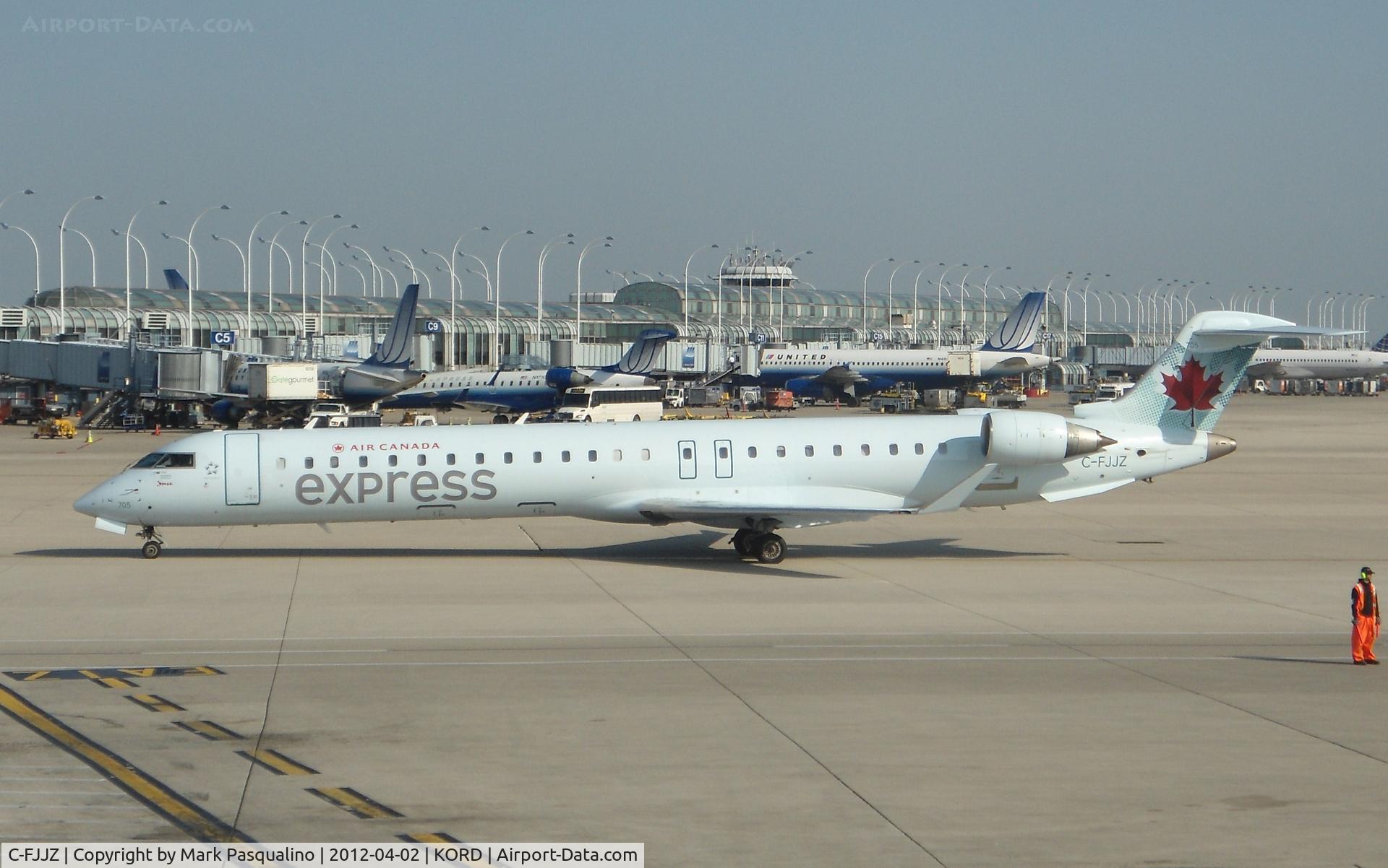 C-FJJZ, 2005 Canadair CRJ-705ER (CL-600-2D15) Regional Jet C/N 15043, CL-600-2D15