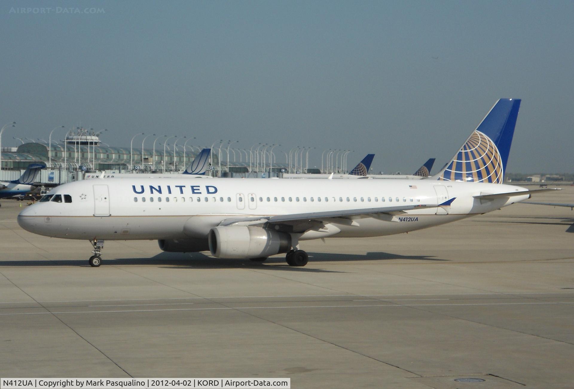 N412UA, 1994 Airbus A320-232 C/N 465, Airbus A320