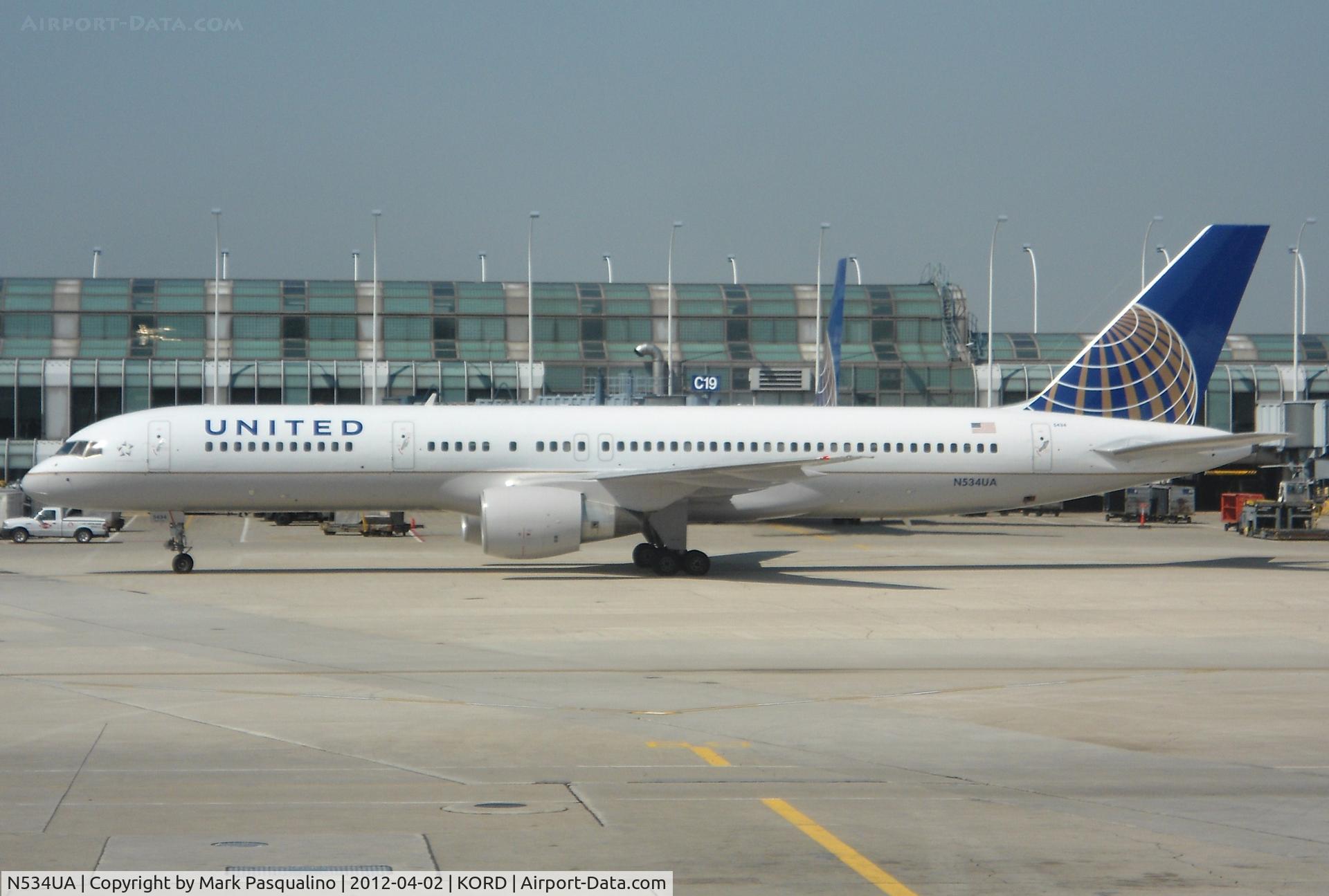 N534UA, 1991 Boeing 757-222F C/N 25129, Boeing 757-200