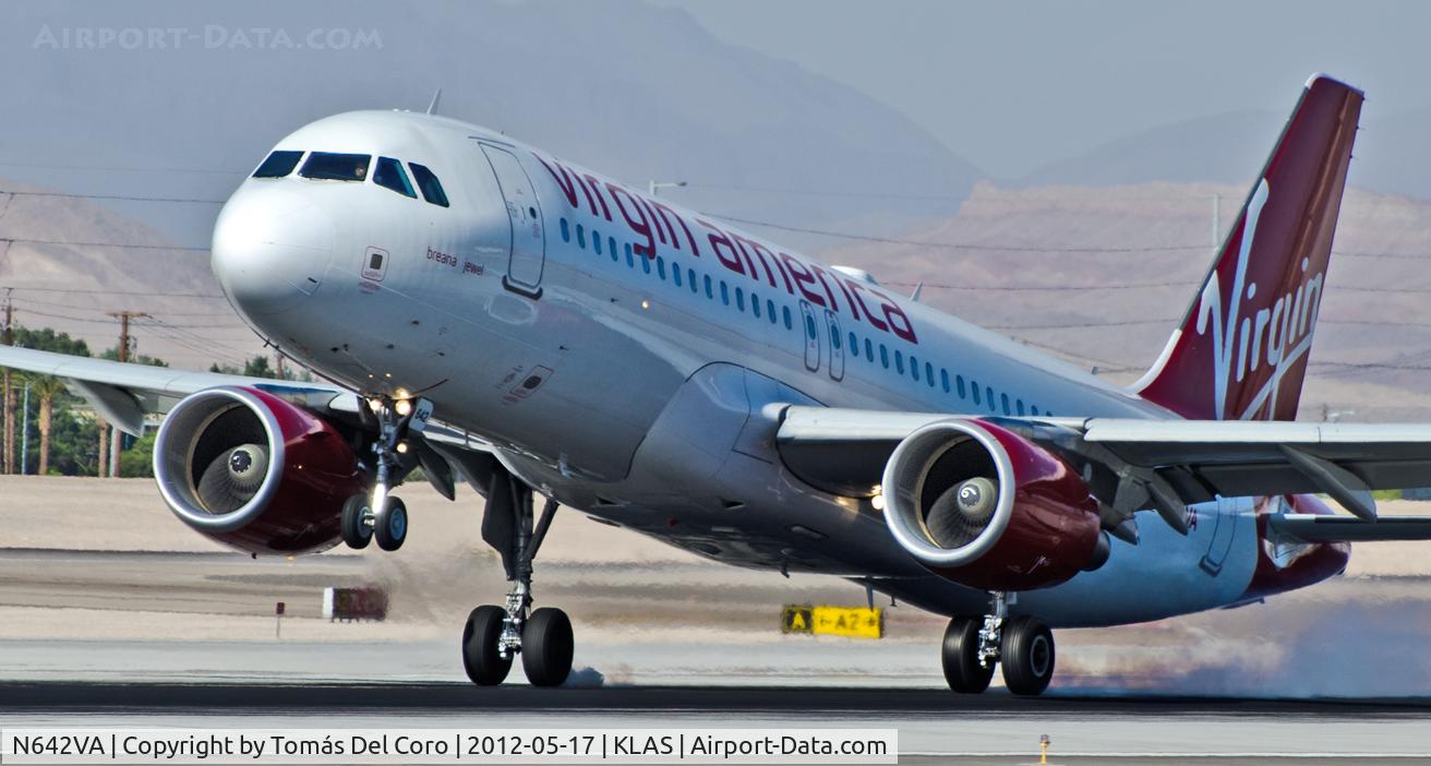 N642VA, 2008 Airbus A320-214 C/N 3670, N642VA Virgin America Airbus A320-214 (cn 3670) 