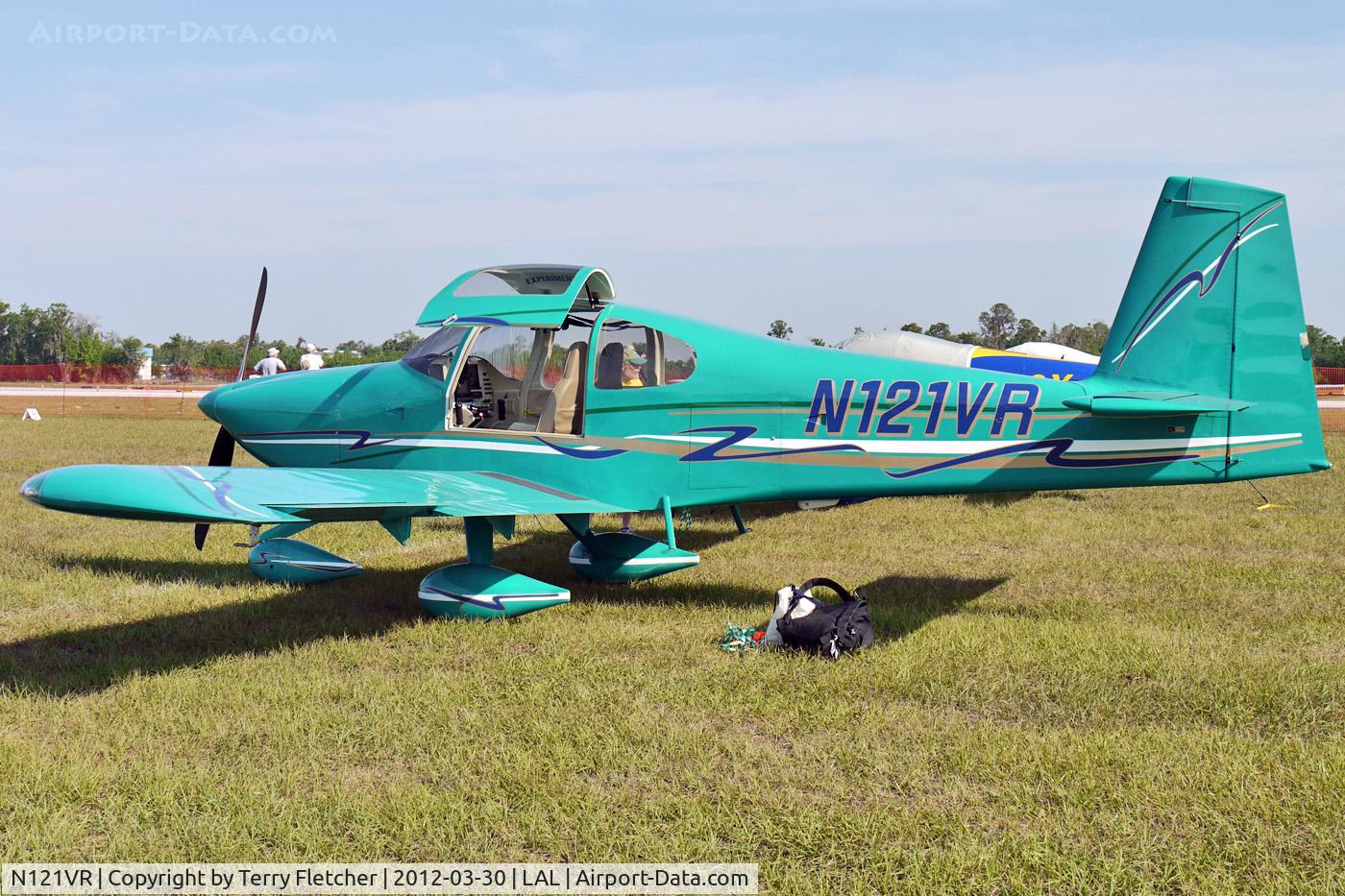 N121VR, 2007 Vans RV-10 C/N 40698, At 2012 Sun N Fun