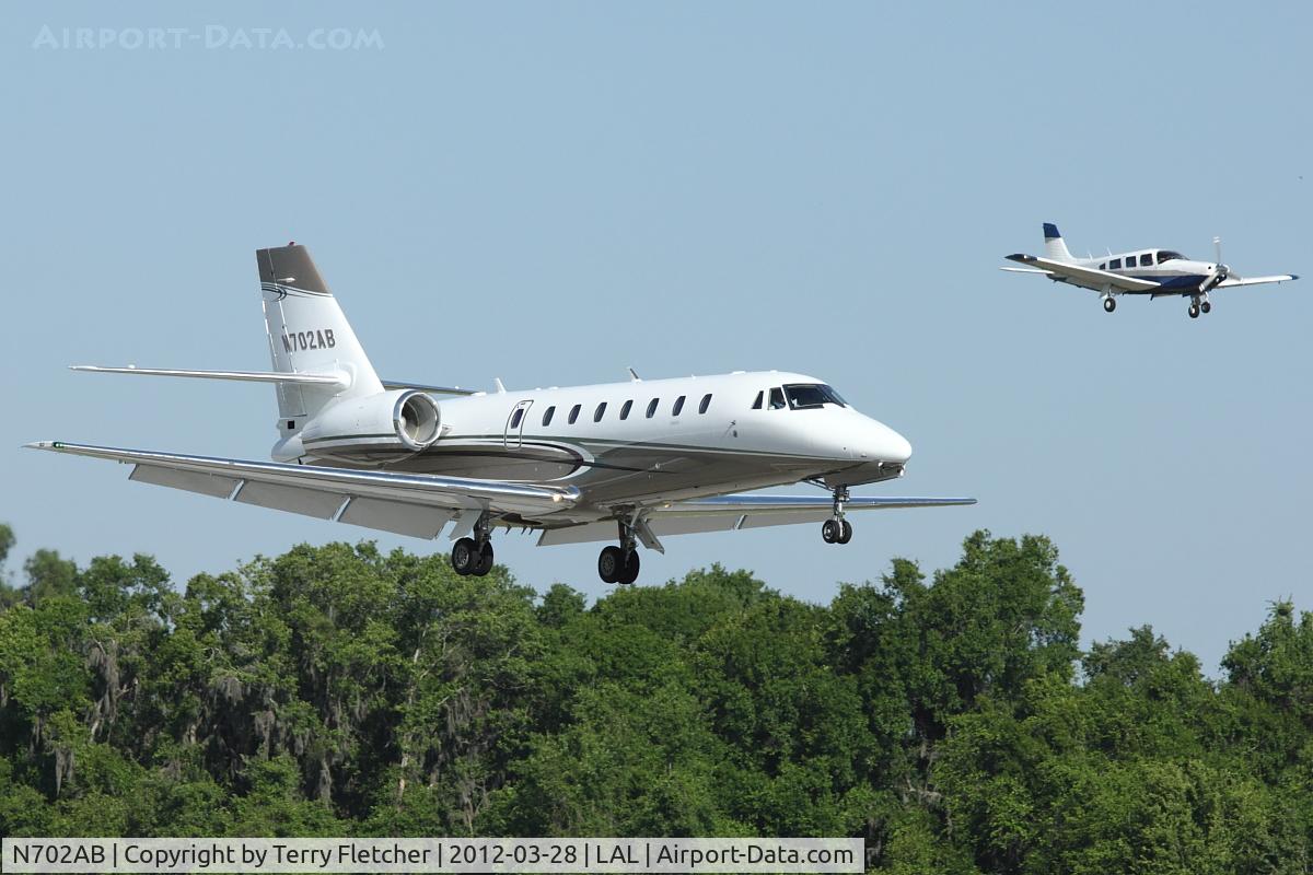 N702AB, 2008 Cessna 680 Citation Sovereign C/N 680-0258, At 2012 Sun N Fun