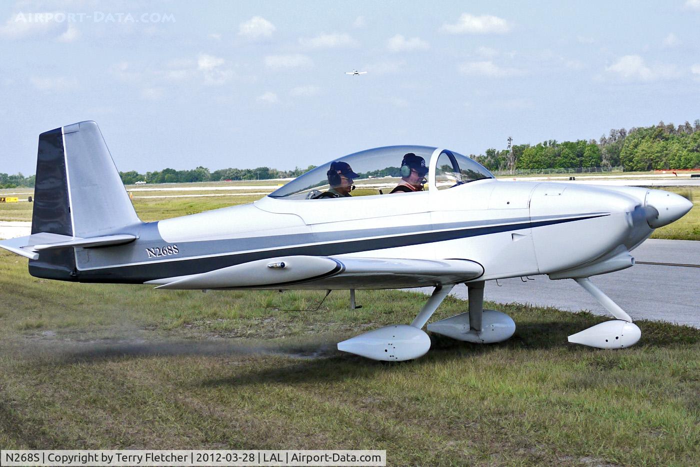 N268S, 2002 Vans RV-8A C/N 80682, At 2012 Sun N Fun