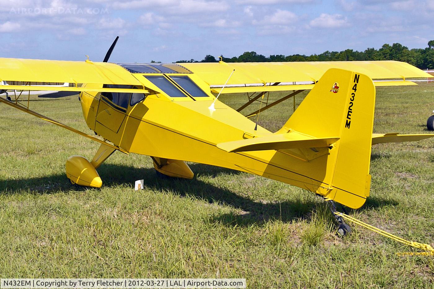 N432EM, Denney Kitfox Model 4 C/N 1432, At 2012 Sun N Fun