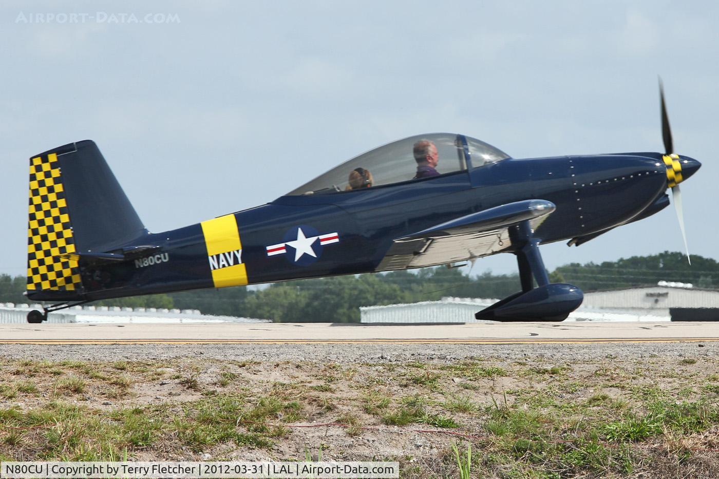 N80CU, Vans RV-8 C/N 81625, At 2012 Sun N Fun
