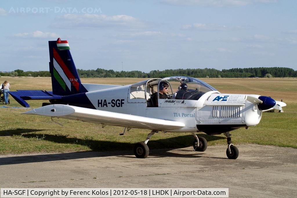 HA-SGF, 1982 Zlin Z-142 C/N 0282, Dunakeszi