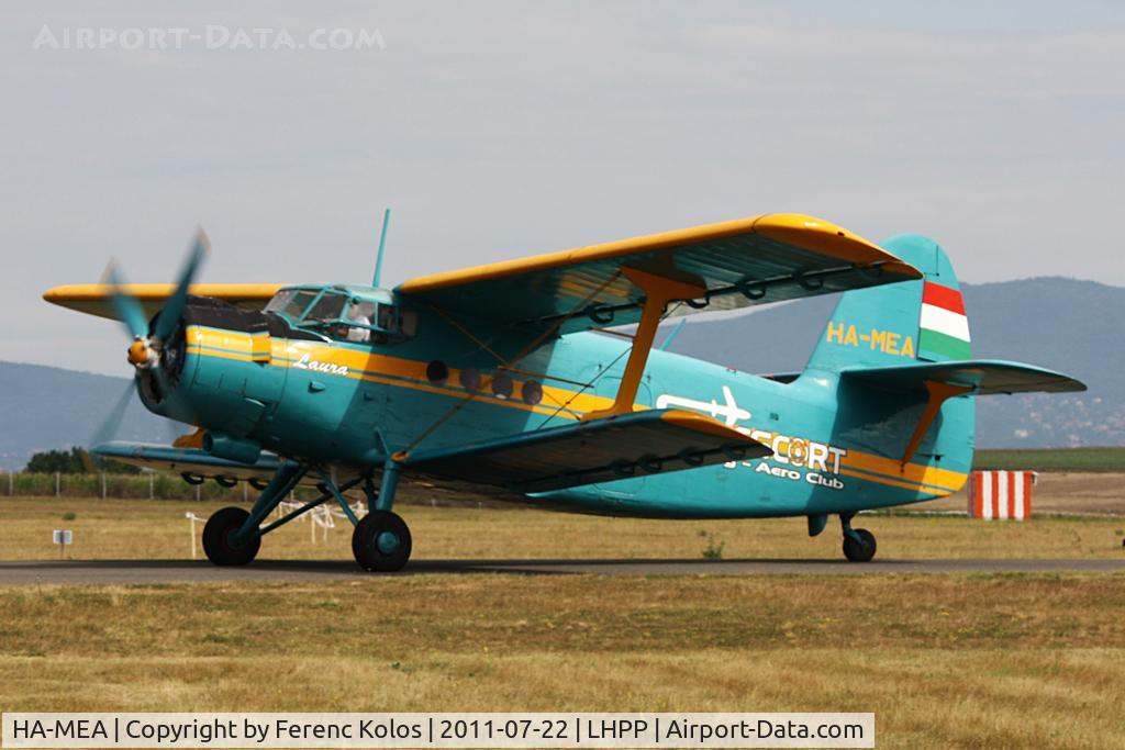 HA-MEA, 1979 PZL-Mielec An-2R C/N 1G186-07, Pécs