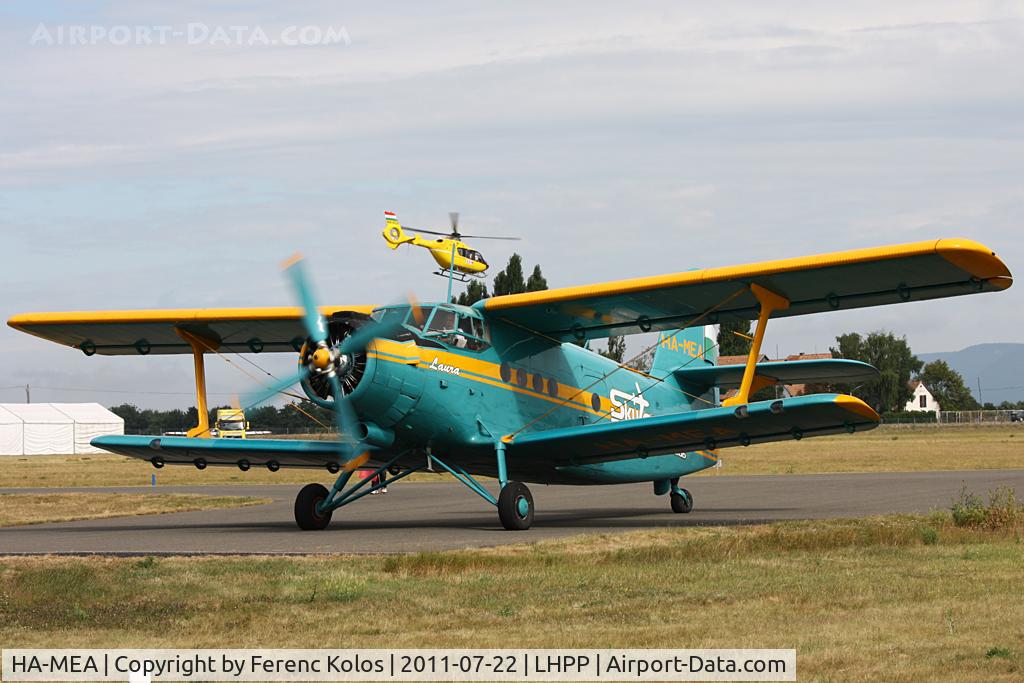 HA-MEA, 1979 PZL-Mielec An-2R C/N 1G186-07, Pécs