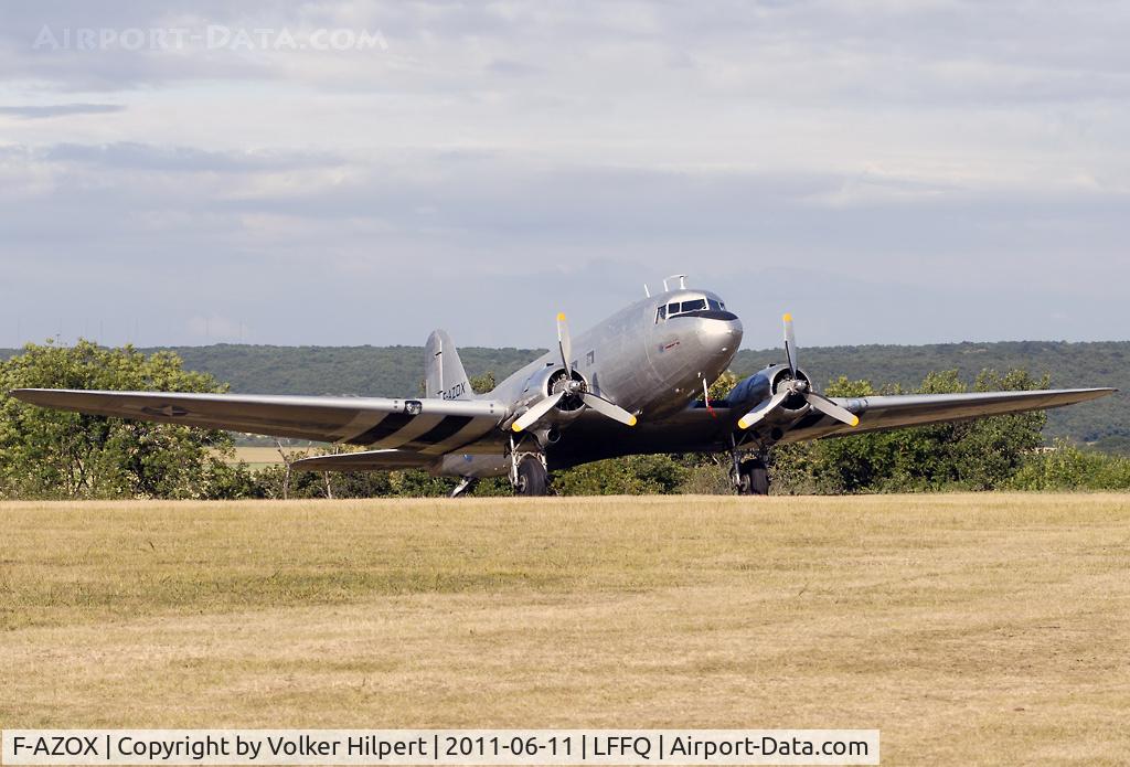 F-AZOX, 1945 Douglas DC-3C-S1C3G (C-47B-35-DK) C/N 16604, at la Ferté-Alais