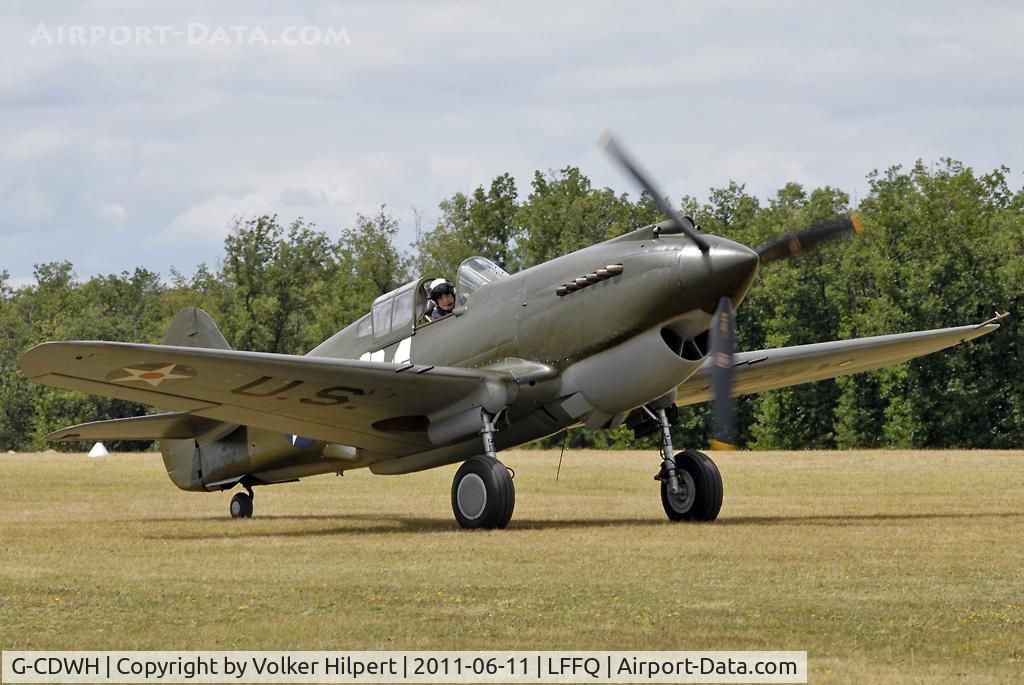 G-CDWH, 1941 Curtiss P-40B Warhawk C/N 16073, a Pearl Harbour veteran