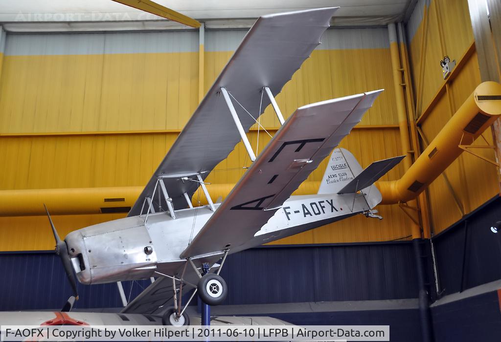 F-AOFX, Caudron C.277R Luciole C/N 7156/14, at Museum Le Bourget