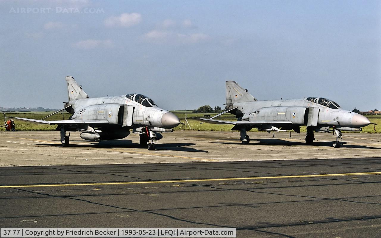 37 77, 1972 McDonnell Douglas F-4F Phantom II C/N 4537, static display