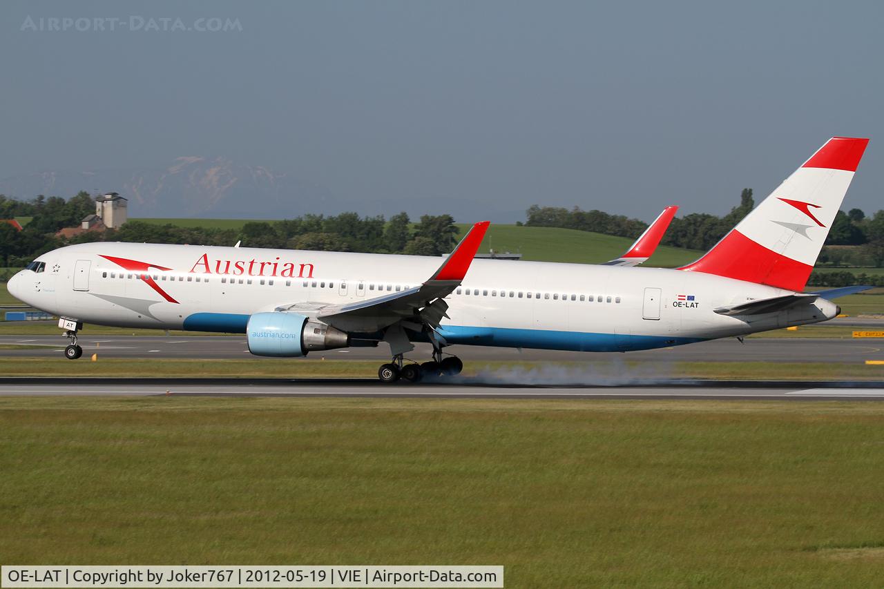 OE-LAT, 1991 Boeing 767-31A C/N 25273, Austrian Airlines