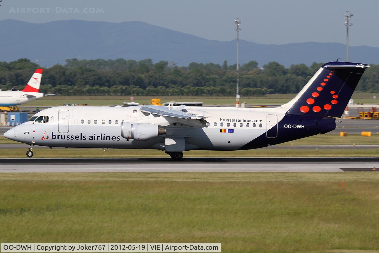 OO-DWH, 1998 British Aerospace Avro 146-RJ100 C/N E3340, Brussels Airlines
