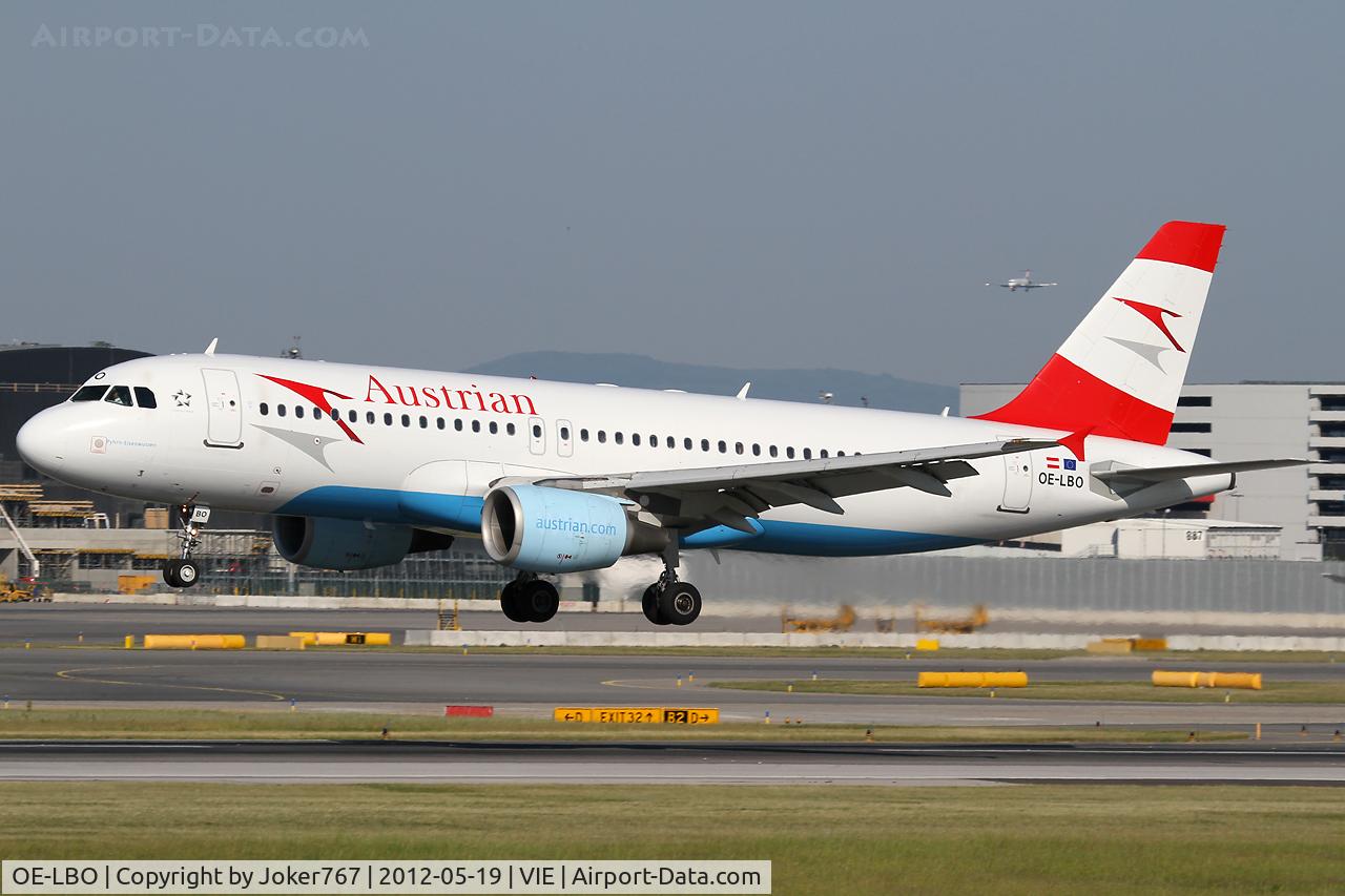OE-LBO, 1998 Airbus A320-214 C/N 776, Austrian Airlines