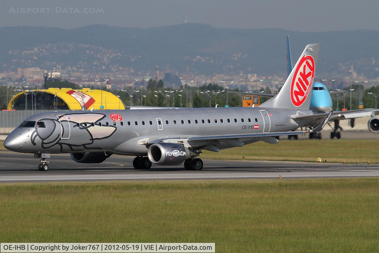 OE-IHB, 2009 Embraer 190LR (ERJ-190-100LR) C/N 19000294, NIKI