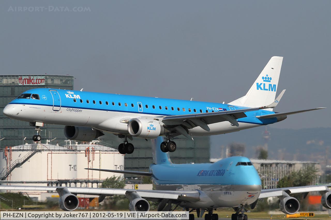PH-EZN, 2010 Embraer 190LR (ERJ-190-100LR) C/N 19000342, KLM - Royal Dutch Airlines