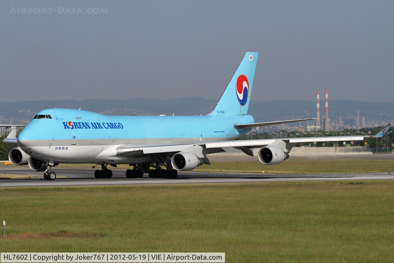 HL7602, 2005 Boeing 747-4B5F/SCD C/N 34301, Korean Air Cargo