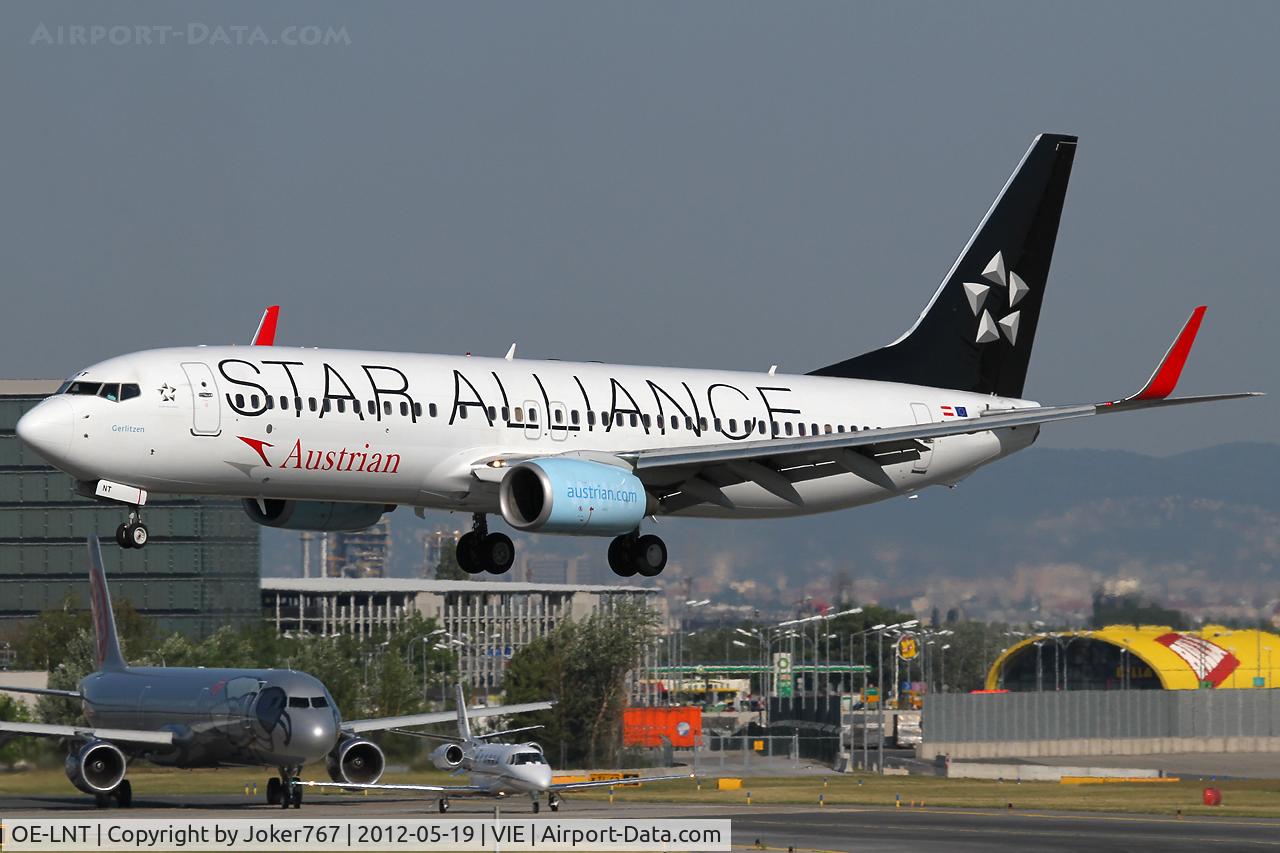 OE-LNT, 2006 Boeing 737-8Z9 C/N 33834, Austrian Airlines