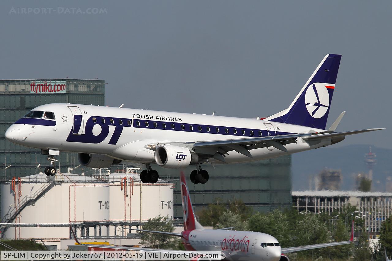 SP-LIM, 2010 Embraer 175LR (ERJ-170-200LR) C/N 17000311, LOT Polish Airlines