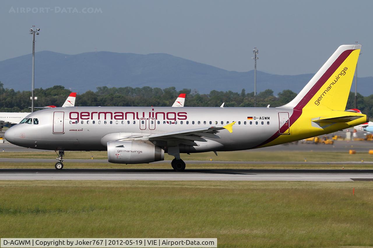 D-AGWM, 2009 Airbus A319-132 C/N 3839, Germanwings