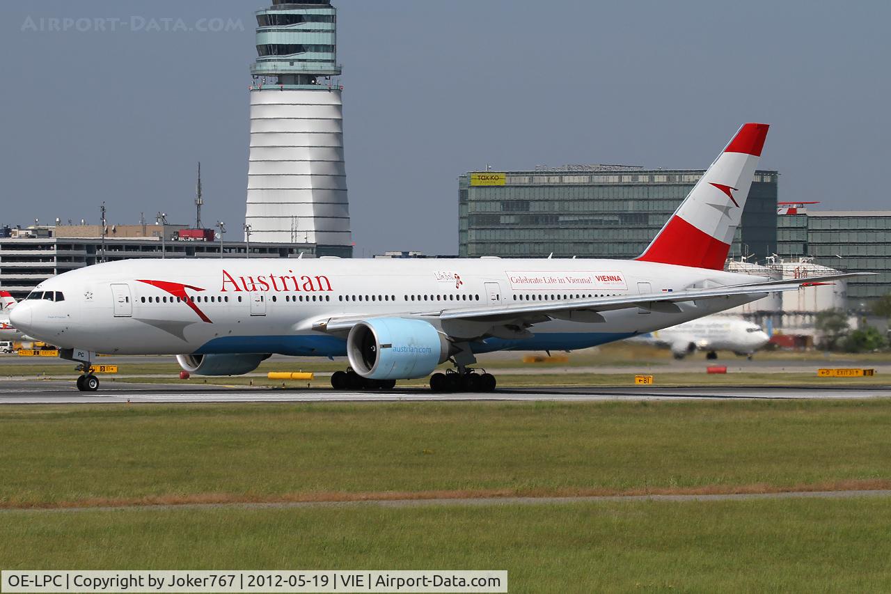 OE-LPC, 2002 Boeing 777-2Z9/ER C/N 29313, Austrian Airlines