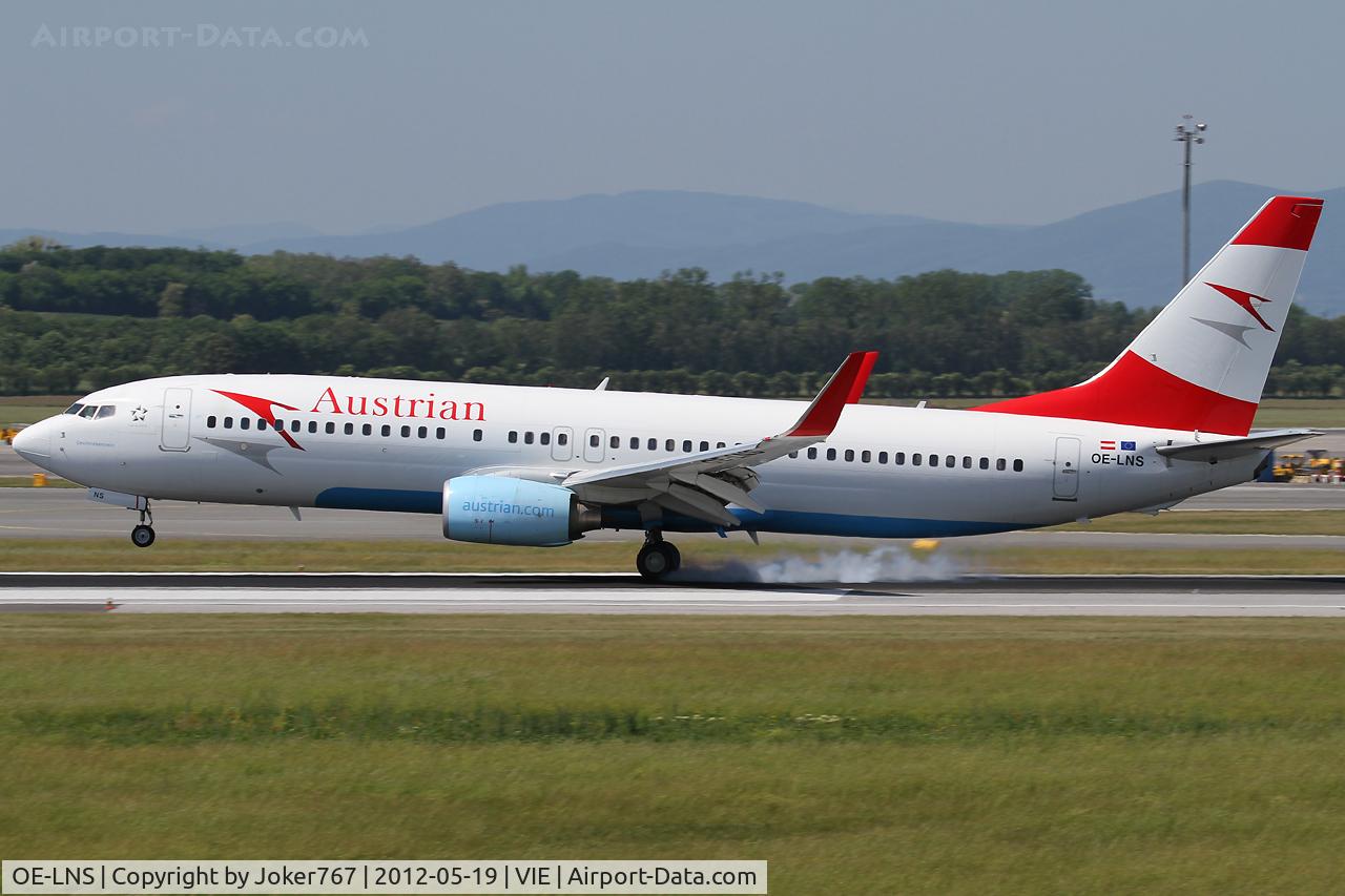 OE-LNS, 2005 Boeing 737-8Z9 C/N 34262, Austrian Airlines