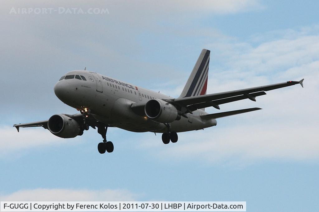 F-GUGG, 2004 Airbus A318-111 C/N 2317, Ferihegy