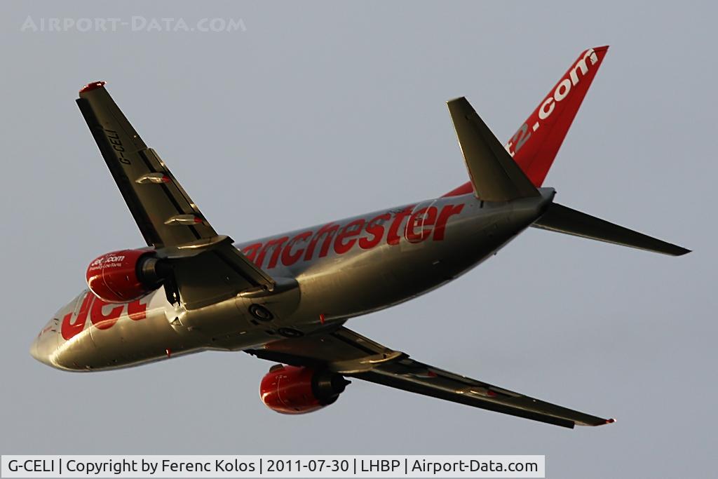 G-CELI, 1986 Boeing 737-330 C/N 23526, Ferihegy