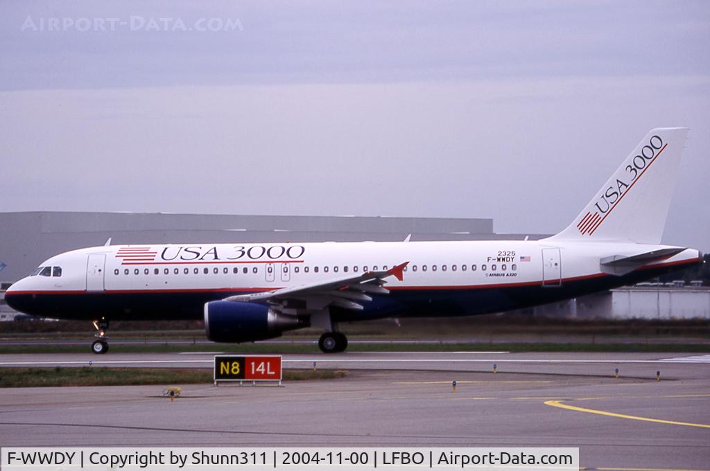 F-WWDY, 2004 Airbus A320-214 C/N 2325, C/N 2325 - To be N270AV