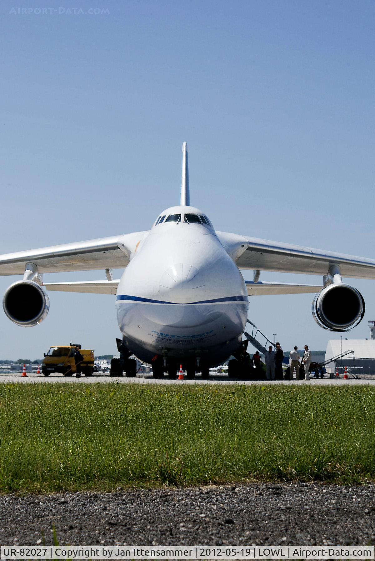 UR-82027, 1990 Antonov An-124-100 Ruslan C/N 19530502288, UR-82027 @ lowl