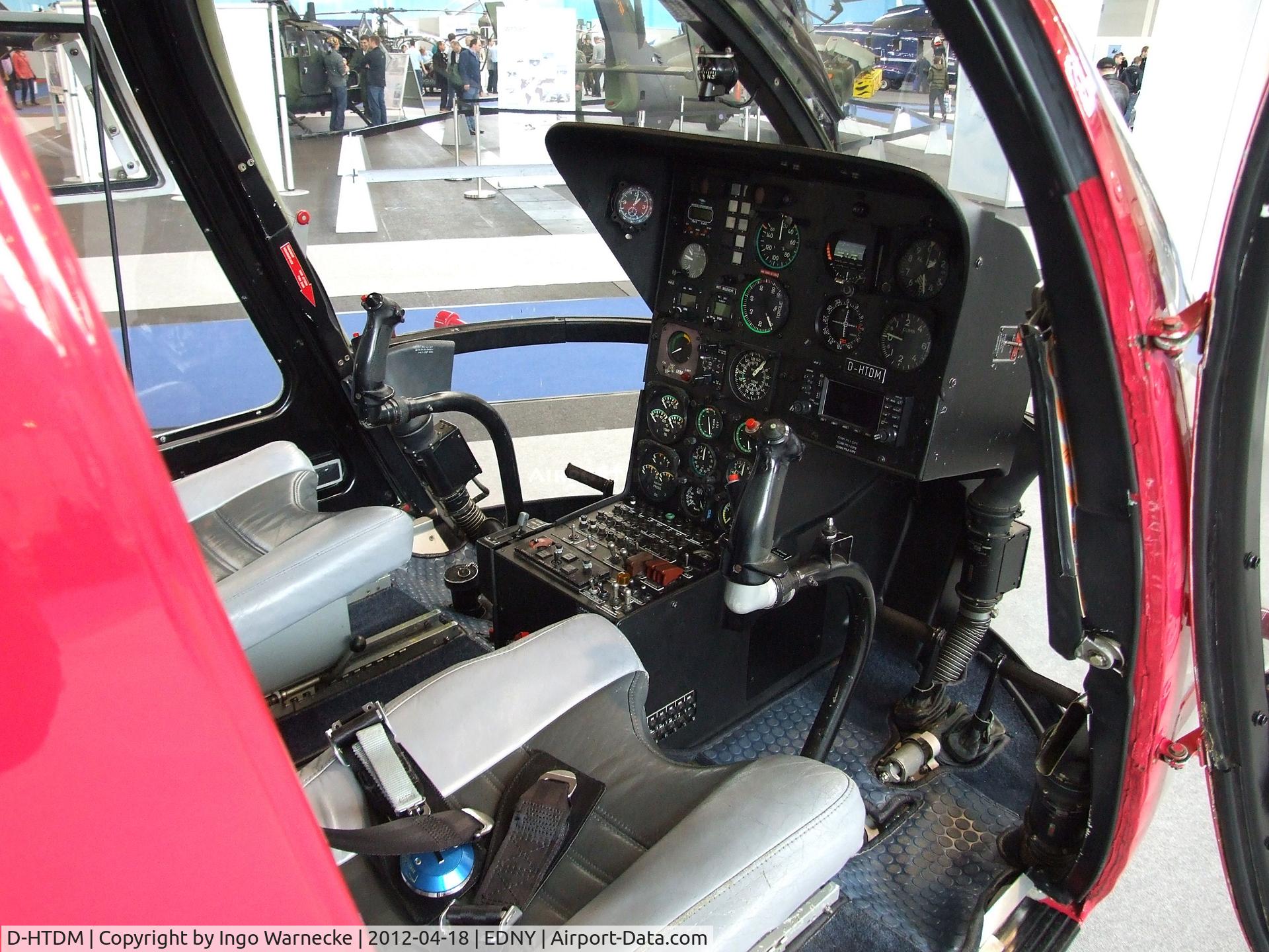 D-HTDM, MBB Bo-105CB-4 C/N S-140, MBB Bo 105CB-4 at the AERO 2012, Friedrichshafen  #c