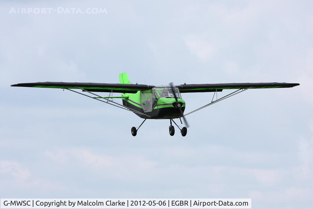 G-MWSC, 1991 Rans S-6ESD Coyote II C/N PFA 204-12019, Rans S-6ESD at Breighton Airfield's 2012 May-hem Fly-In.