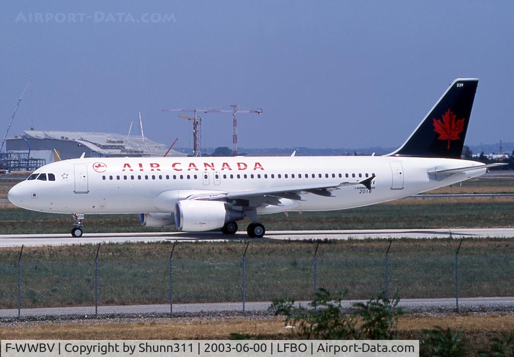 F-WWBV, 2003 Airbus A320-214 C/N 2018, C/n 2018 - To be C-FXCD