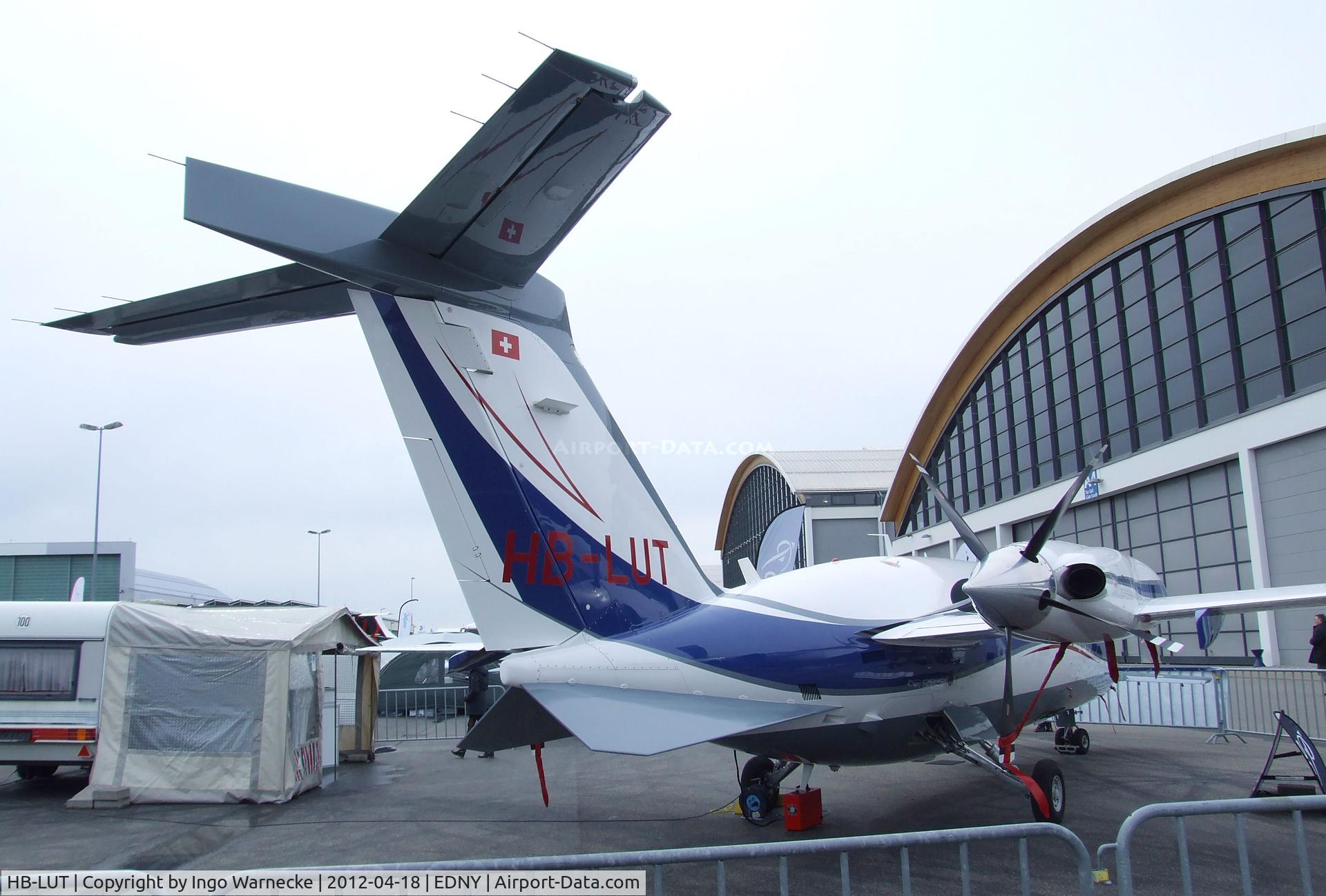 HB-LUT, 2010 Piaggio P-180 Avanti C/N 1201, Piaggio P.180 Avanti at the AERO 2012, Friedrichshafen