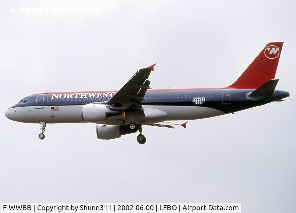 F-WWBB, 2002 Airbus A320-212 C/N 1812, C/n 1812 - To be N376NW