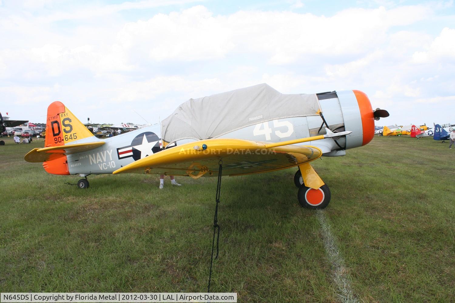 N645DS, 1944 North American SNJ-5 Texan Texan C/N 88-17678, SNJ-5