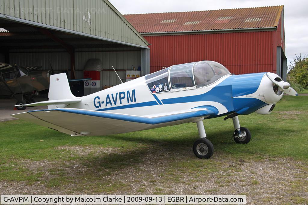 G-AVPM, 1957 SAN Jodel D-117 C/N 593, Jodel D-117, Breighton Airfield, September 2009,