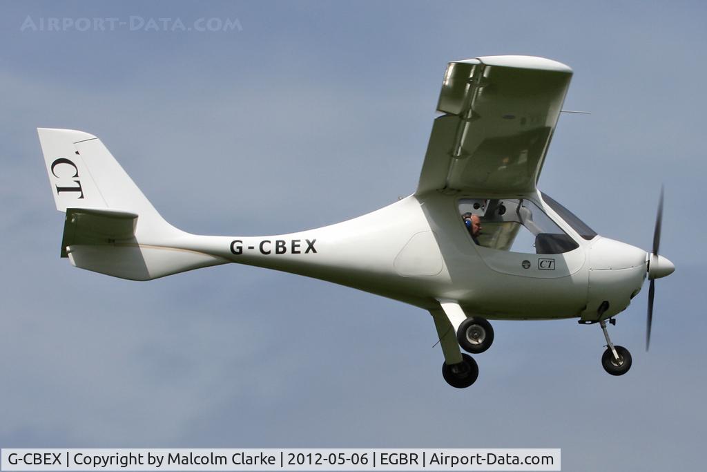 G-CBEX, 2001 Flight Design CT2K C/N 01.08.01.23, Flight Design CT2K at Breighton Airfield's 2012 May-hem Fly-In.