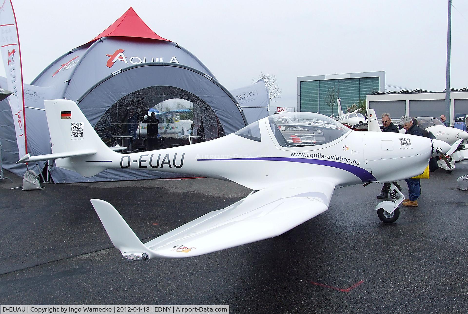 D-EUAU, Aquila A210 (AT01) C/N AT01-230, Aquila A210 (AT01) at the AERO 2012, Friedrichshafen