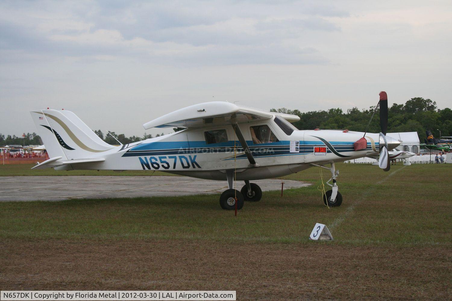 N657DK, 1999 Aerocomp Comp Air 10 C/N 038, DouglasK 10