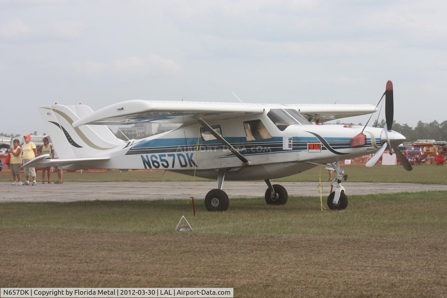 N657DK, 1999 Aerocomp Comp Air 10 C/N 038, DouglasK 10