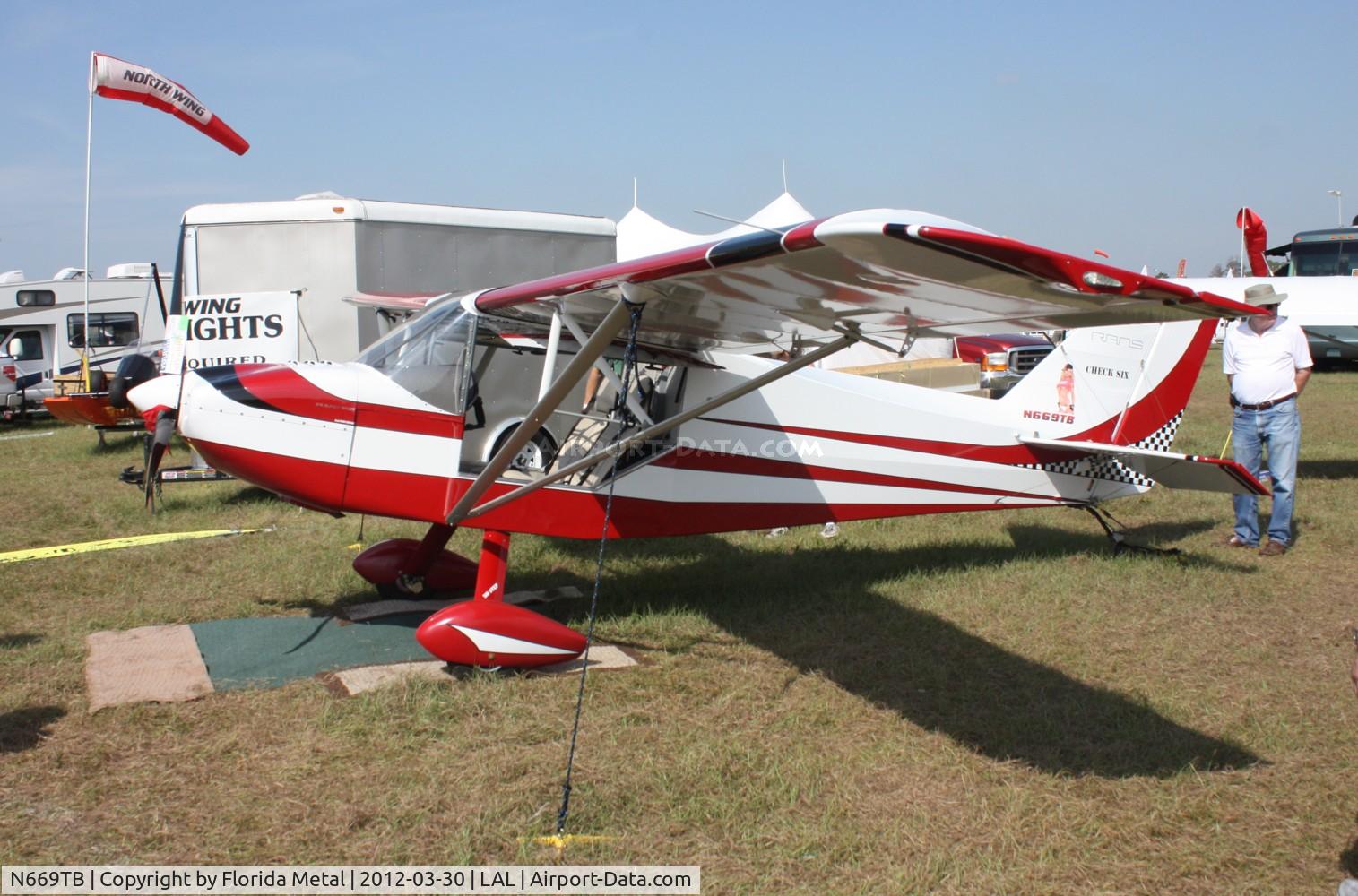 N669TB, 2012 Rans S-6S Coyote II C/N 01011405, Rans S-6S