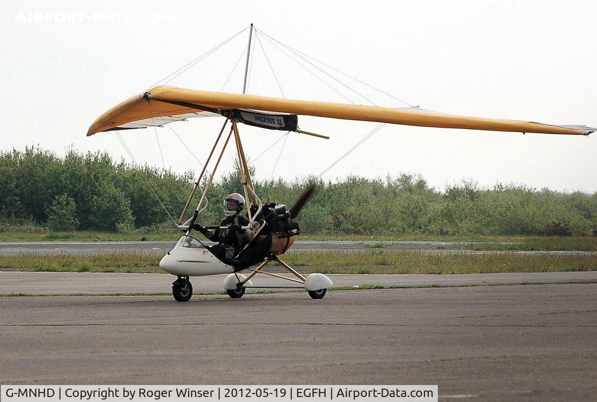 G-MNHD, 1985 Solar Wings Pegasus XL-R C/N SW-WA-1047, Resident microlight.