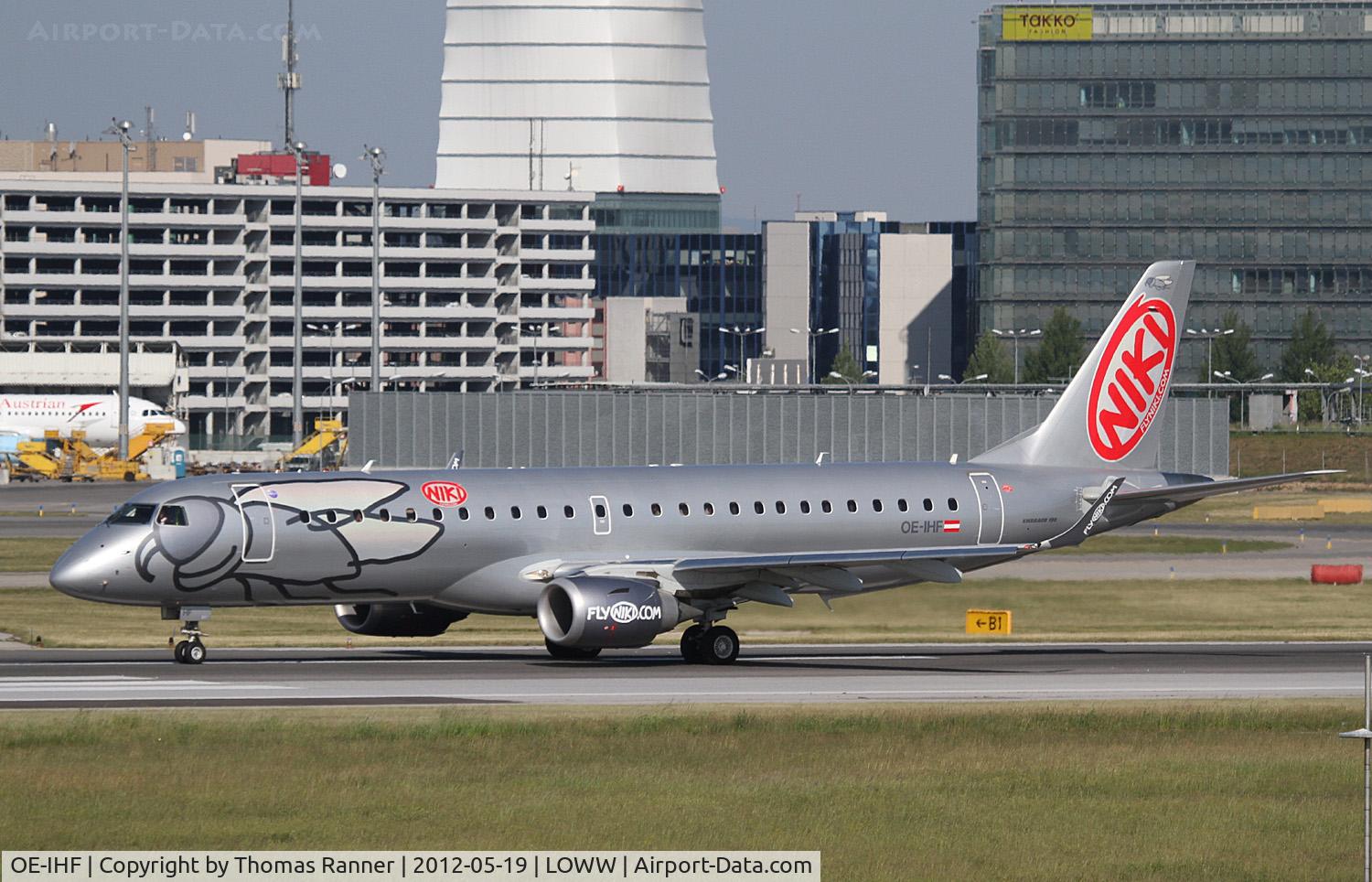 OE-IHF, 2011 Embraer 190LR (ERJ-190-100LR) C/N 19000420, Niki Embraer 190