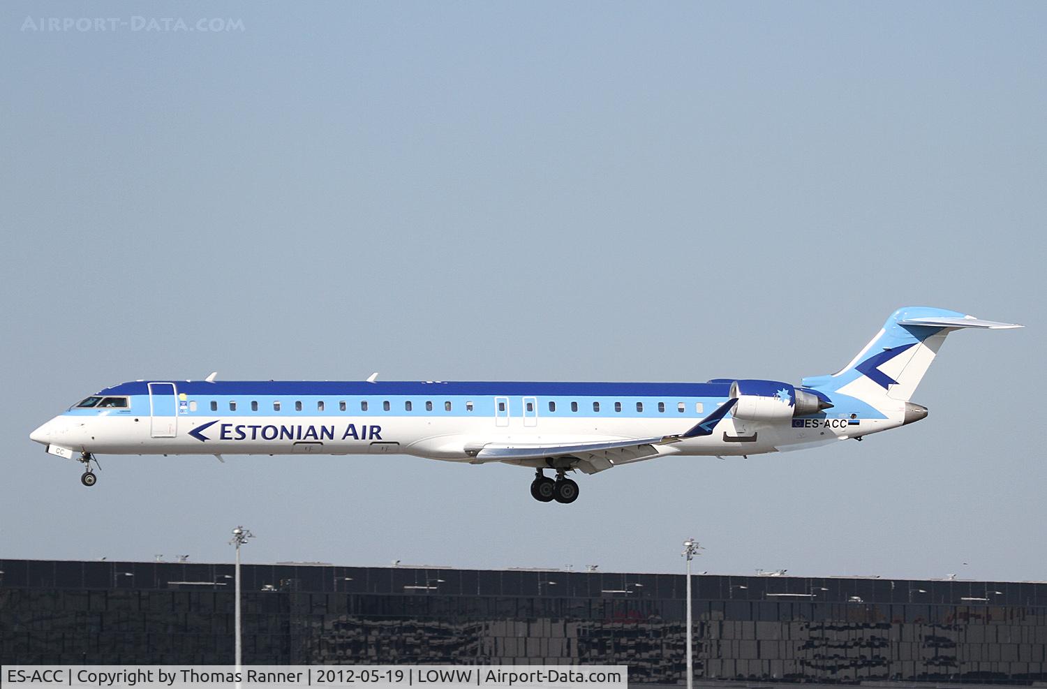 ES-ACC, 2011 Bombardier CRJ-900LR (CL-600-2D24) C/N 15262, Estonian Air Canadair CRJ-900