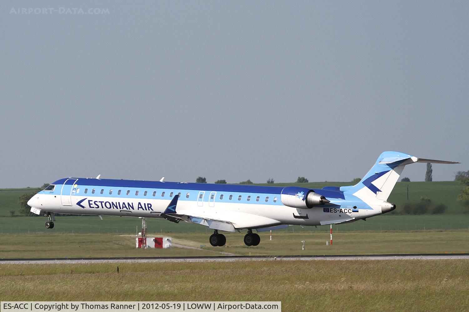 ES-ACC, 2011 Bombardier CRJ-900LR (CL-600-2D24) C/N 15262, Estonian Air Canadair CRJ-900