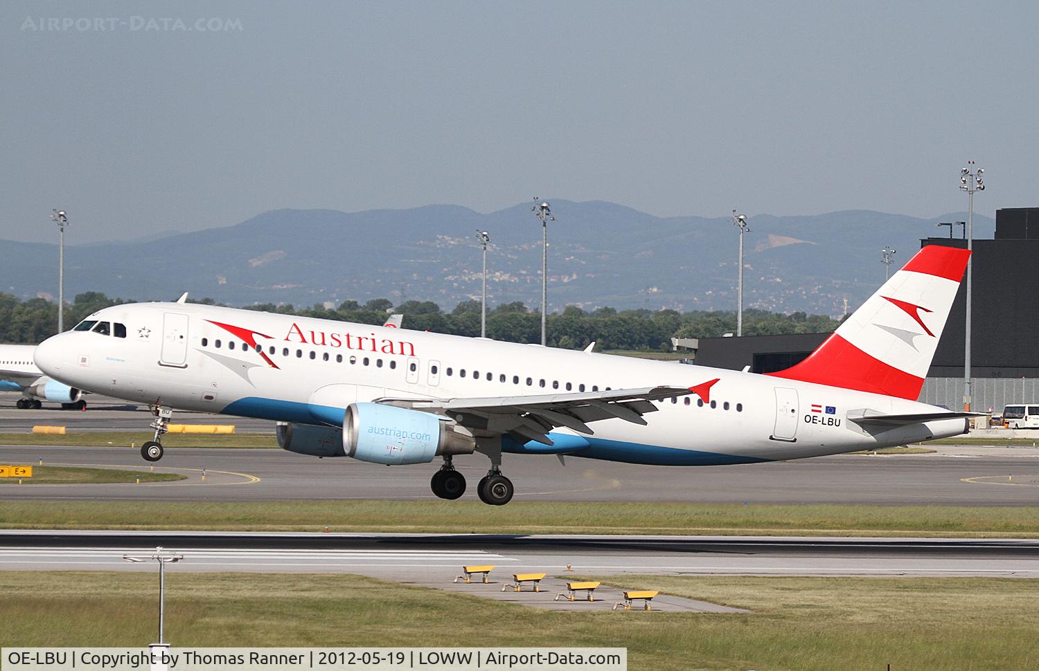 OE-LBU, 2001 Airbus A320-214 C/N 1478, Austrian Airlines Airbus A320